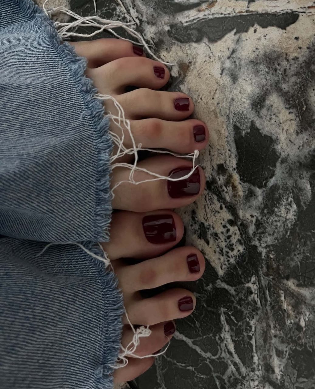 Pedichiura bordo eleganta